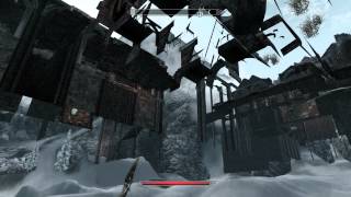 Skyrim. Как провалиться в текстуры.