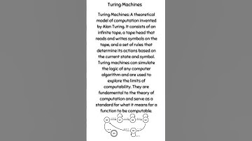 Turing Machines