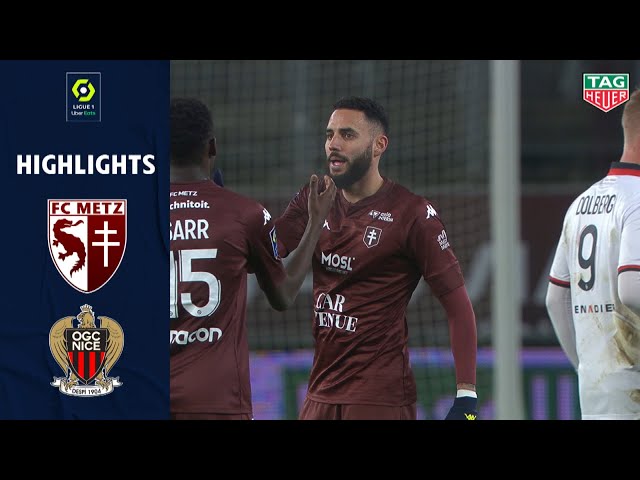 FC METZ - OGC NICE (1 - 1) - Highlights - (FCM - OGCN) / 2020-2021 