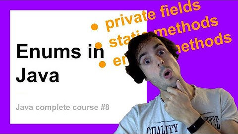 The Java Enum | Complete Java Course for Beginners #8