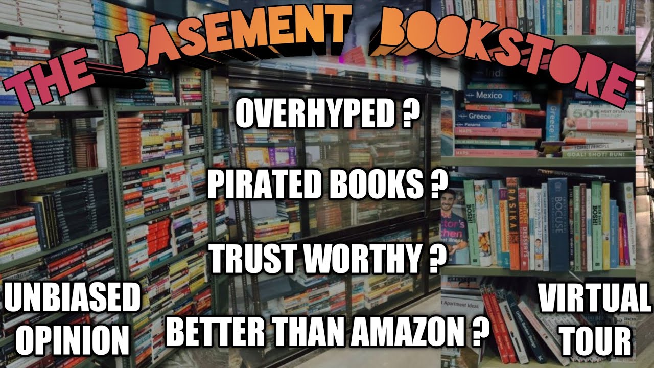 The Basement Bookstore Review and Full Tour YouTube