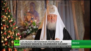 Rusia celebra la Navidad ortodoxa