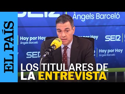 Sánchez en la SER: "No hay caso más paradigmático de ‘lawfare’ que el del PP con el Poder Judicial”