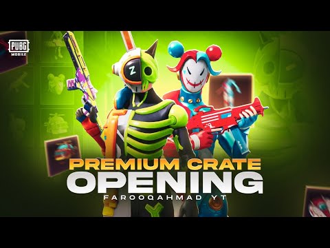 Toy Premium Crate Opening | PUBG MOBILE MAD GALA Announcement |🔥 PUBG MOBILE🔥