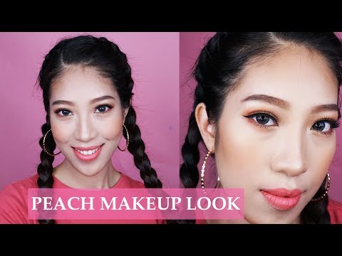 Trang Điểm Tông Cam Đào Mùa Hè - Peach Makeup Look [Vanmiu Beauty]