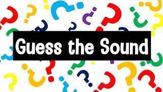 Guess the Sound Game | 20 Sounds to Guess Resimi