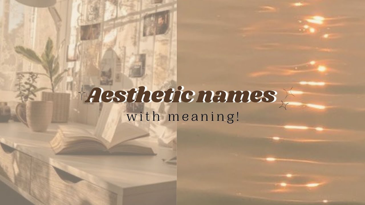 Aesthetic names with meaning | names that means cloud, sky, rain, air
