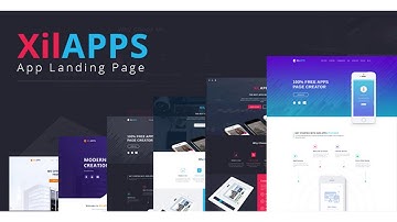 XILAPPS - PSD App Landing Page Template | Themeforest Website Templates and Themes