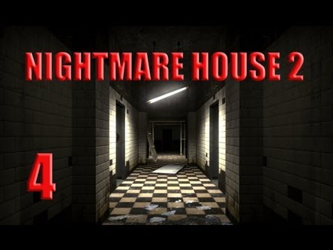 Nightmare House 2 - gameplay part 4 [chinese] 阿津惡夢屋2 恐怖遊戲