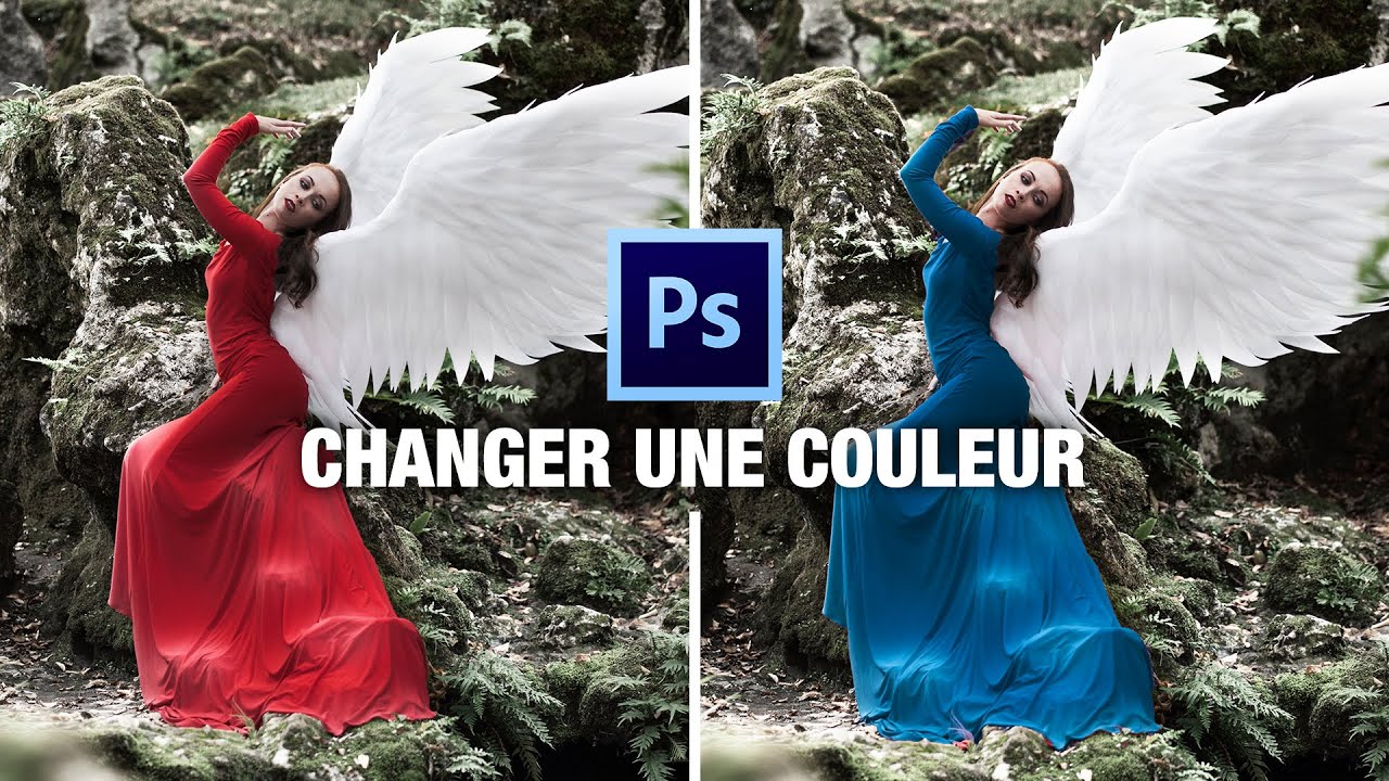 Changer La Couleur D'une Page De Garde Pdf Sur Photoshop Tuto Photoshop - Comment changer une couleur dans Photoshop - YouTube
