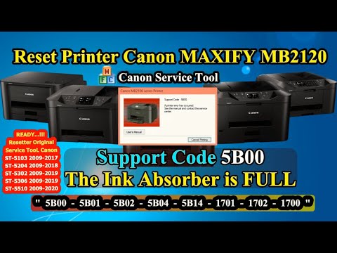 video Reset Máy In Canon MB2120