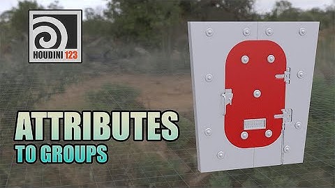 How to convert Attribute to Groups | Houdini