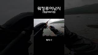 광어 잡는 설명 중 이런 일도 있네~! (#워킹루어#무의도낚시#무의도#소무의도 #소무의도낚시#낚시 #fishing #바다)