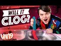 Will it Clog? Kitchen Sink VS Giant Gummy Worm | VAT19