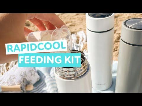 How to make a feed with the Nuby Rapidcool Kit 