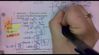Chapter 5 Test Review