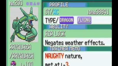 VBA Pokemon Showcase