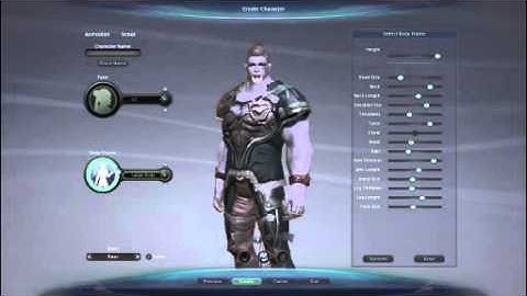 Aion character creation lvls 1-10 part 1