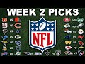 NFL Week 2 Picks