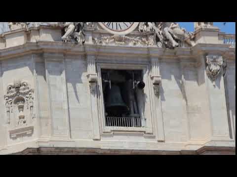 clock bells ringing at The Vatican