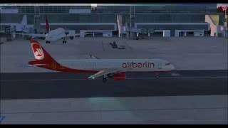FSX Film Zusammengefasst Flug Palma - Frankfurt in 1 Minute