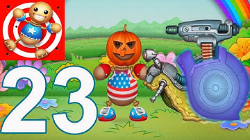 Kick the Buddy - Gameplay Walkthrough Part 23 - All Animals Weapon | Face of Pumpkin (iOs)
