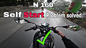 N 160 self start problem solved ✅ @Trackermoto