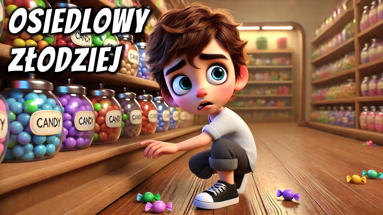 🍬🕵️‍♂️ Osiedlowy złodziej - Bajka do słuchania na dobranoc 🎧