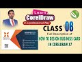 How to Create Business Card Design in Corel Draw | Visiting Card Design Tutorial In Urdu Hindi