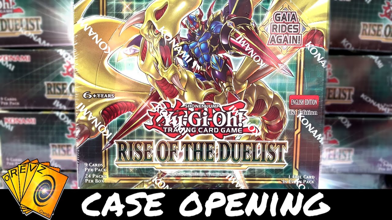 Opening an Entire Case of Yu-Gi-Oh! Rise of the Duelist