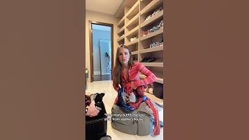 Piper steals sophie rains clothes 💀 #shorts