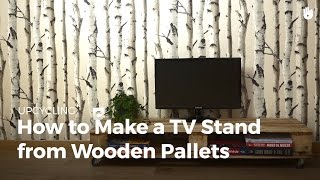 Learn how to make a nifty TV Stand for your home Find more great upcycling ideas on our website. See the link below https://www.