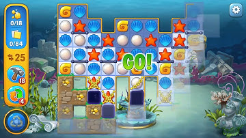 Fishdom level 515 Gameplay (iOS Android)