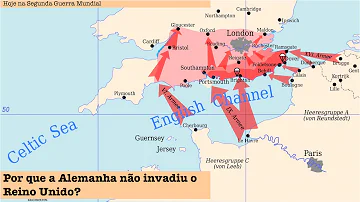 Porque os alemães não conseguiram avançar sobre os ingleses?