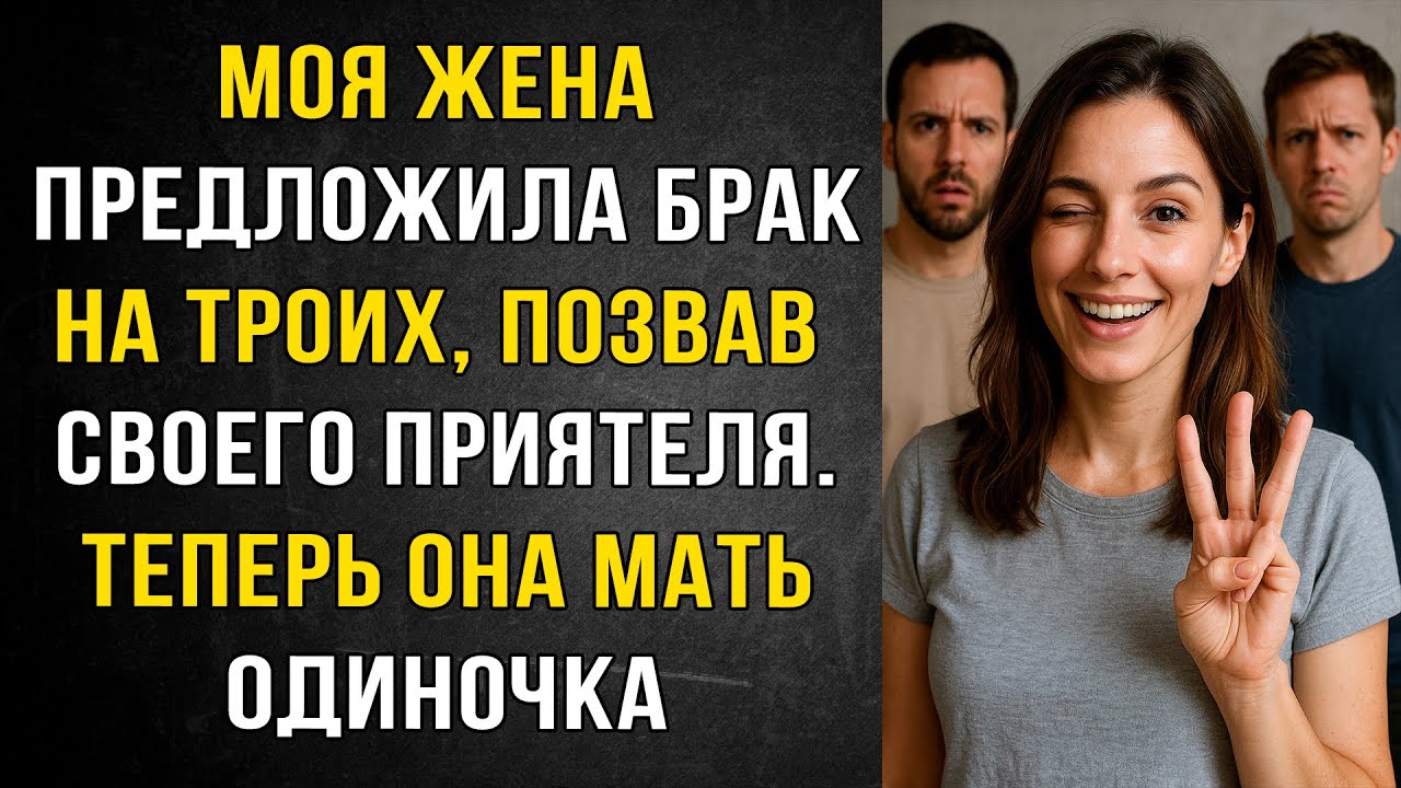 Моя Жена предложила Брак на ТРОИХ и позвала своего Друга, думая Что Я Поделюсь Ею
