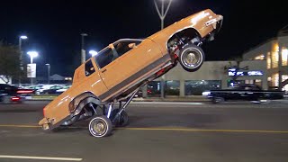 Hopping Lowriders TAKE OVER Van Nuys Blvd! California Car Culture