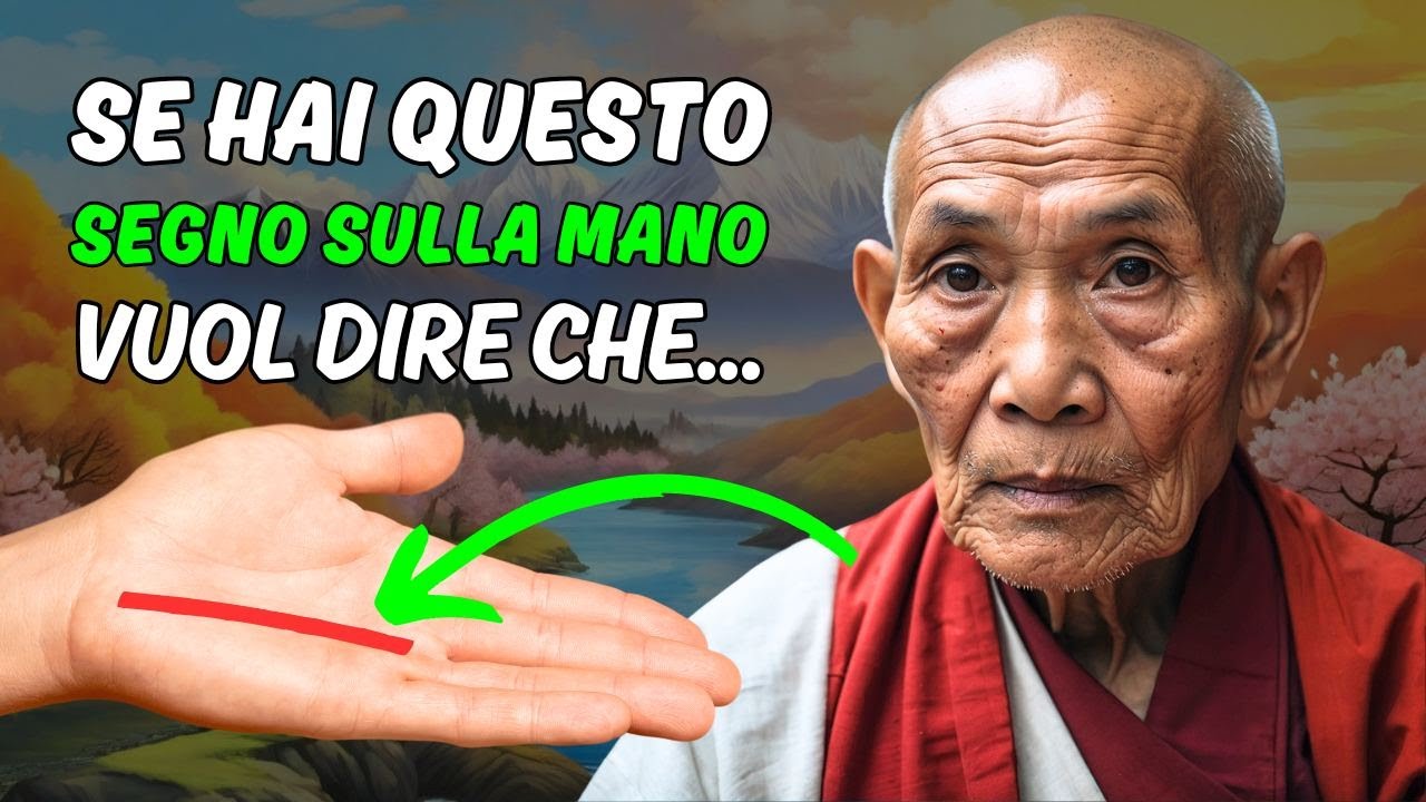 Se hai QUESTO SEGNO sul Palmo della Mano significa… | Storia Zen - YouTube