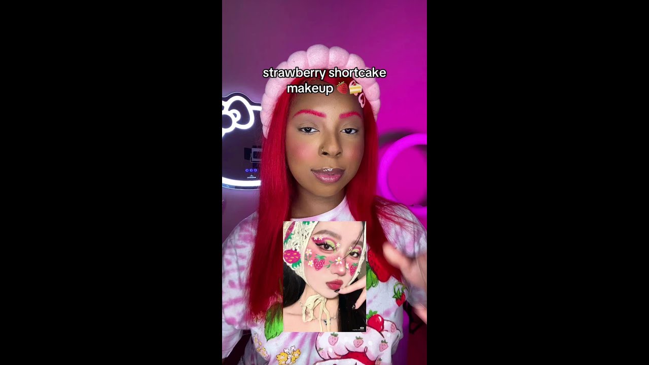 Strawberry Shortcake Makeup