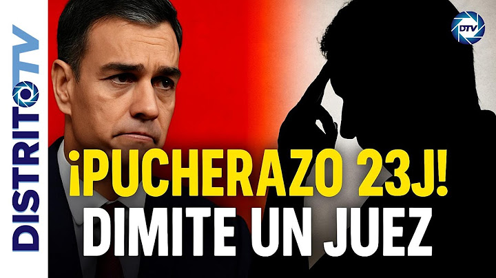 🔴ÚLTIMA HORA, EXCLUSIVA🔴 ¡PUCHERAZO 23J! CAE LA PRIMERA PIEZA: DIMITE UN JUEZ CLAVE DEL ESCÁNDALO