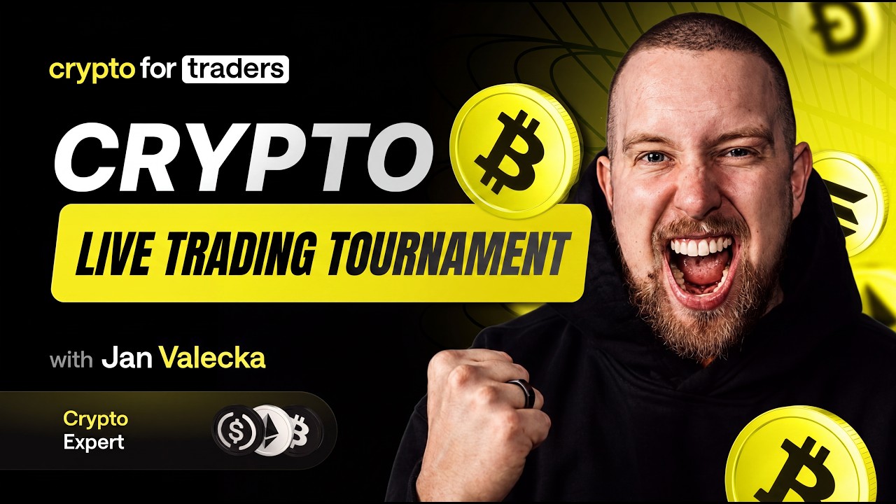 Thumbnail for Crypto MasterClass | Jan Valecka [LIVE TRADING TOURNAMENT]