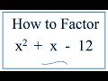 Factoring Quadratic Equations and Roots