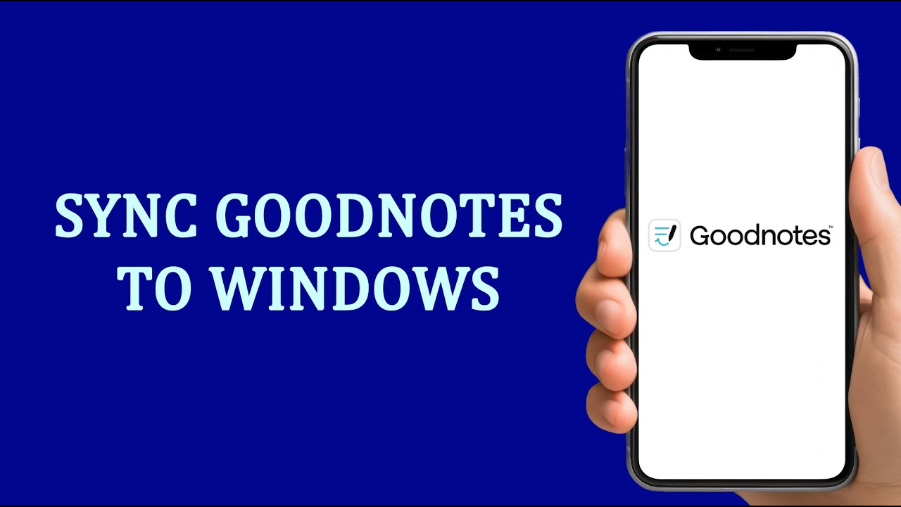 NEW How To Sync Goodnotes From Ipad To Windows Full Guide 2025 YouTube NEW How To Sync Goodnotes From Ipad To Windows Full Guide 2025 YouTube