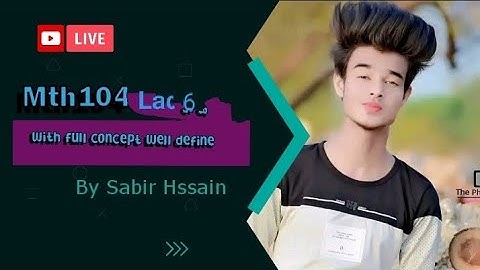 mth104 short lec6 full concept clear lec #vu #mth104 #preparation #complete lec #vubrightfuture