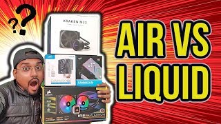 Air cooler vs Liquid cooler