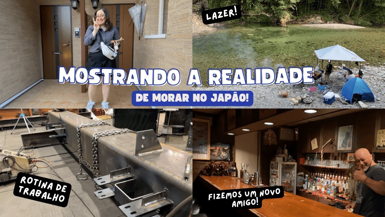 Vlog  morando  no Japão! - barzinho Japonês - Rotina de Fábrica - qualidade de vida! #jp