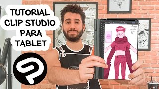 TUTORIAL CLIP STUDIO PAINT NO TABLET TAB S6 LITE | CLIP STUDIO PAINT TUTORIAL PARA ANDROID