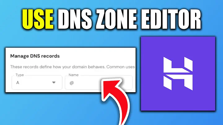 How to Use Hostinger’s DNS Zone Editor - New Method
