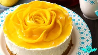 No-Bake MANGO CHEESECAKE