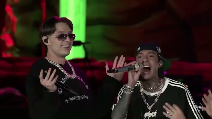 Peso Pluma x Natanael Cano x Gabito Ballesteros - VINO TINTO [En Vivo, Disney+]