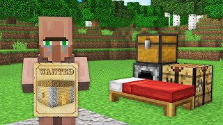 КУДА ПРОПАЛ ДОМ ЭТОГО ЖИТЕЛЯ В МАЙНКРАФТ 100% троллинг ловушка minecraft